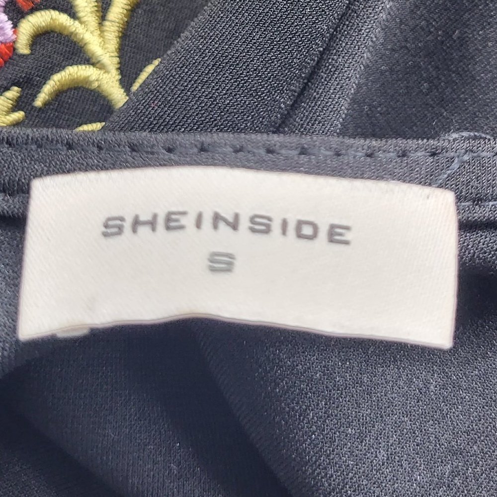 Sheinside Fit and Flare Embroidered Dress - Picture 8 of 8